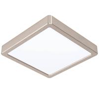 EGLO connect Fueva-Z plafondlamp 21x21cm nikkel