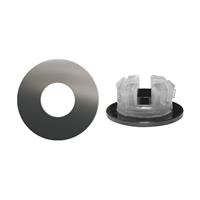 Brauer overloopring ø30mm gun metal