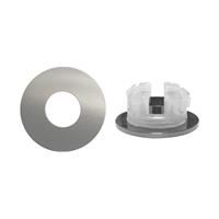 overloopring ø30mm geborsteld RVS