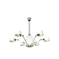 Tonone Bolt Chandelier Kroonluchter - Creme