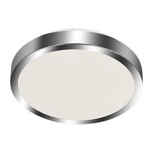 Briloner LED Wand- und Deckenleuchte Bano in Weiß und Chrom 15W 1500lm IP44