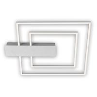 Briloner LED Deckenleuchte Nico Duo in Aluminium 25W 3000lm eckig