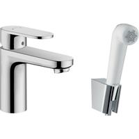 Hansgrohe Vernis wastafelkraan 108 met bidetset chroom 71215000