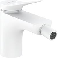 Hansgrohe Vivenis bidetkraan met waste mat wit 75200700