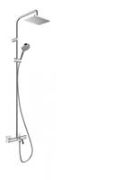 Hansgrohe Vernis Shape 230 1jet Showerpipe mit Wannenthermostat, 26098000