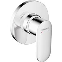 Hansgrohe Vernis afdekset douchekraan met hendel chroom 71649000