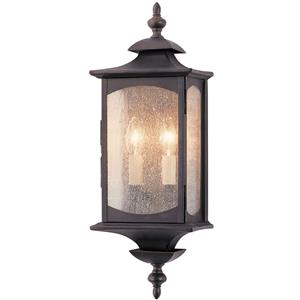 ELSTEAD Buitenwandlamp Market Square 2, brons