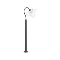 QAZQA Moderne staande buitenlamp donkergrijs 120 cm IP44 - Kansas