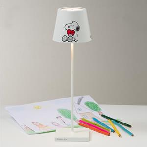 Zafferano Poldina x Peanuts Akku LED Tischleuchte mit Dimmer Special-Edition, LD0340BP2