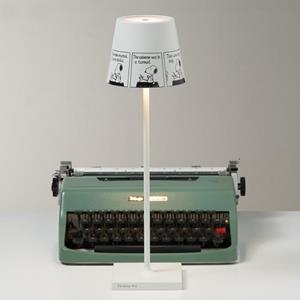 Zafferano Poldina x Peanuts Akku LED Tischleuchte mit Dimmer Special-Edition, LD0340BP4