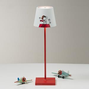 Zafferano Poldina x Peanuts Akku LED Tischleuchte mit Dimmer Special-Edition, LD0340FP1