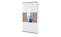 Primo Kombi-Vitrine  Zypern ¦ weiß ¦ Maße (cm): B: 100 H: 199 T: 37  - Möbel Kraft