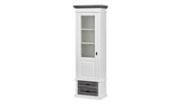 maison bleue Vitrine  Cabana ¦ weiß ¦ Maße (cm): B: 66,3 H: 200 T: 39,7  - Möbel Kraft