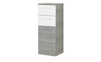 smart Bad-Midischrank ¦ grau ¦ Maße (cm): B: 35 H: 90,5 T: 33  - Möbel Kraft