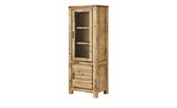 Woodford Vitrine  Borneo ¦ holzfarben ¦ Maße (cm): B: 67 H: 180 T: 45  - Möbel Kraft