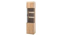 Woodford Vitrine  Alone ¦ holzfarben ¦ Maße (cm): B: 50 H: 204 T: 37  - Möbel Kraft