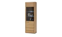 Woodford Vitrine  Dio ¦ holzfarben ¦ Maße (cm): B: 69 H: 209 T: 38  - Möbel Kraft