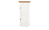 maison bleue Vitrine  Florian ¦ weiß ¦ Maße (cm): B: 65,7 H: 163,5 T: 48  - Möbel Kraft