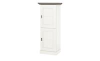 maison bleue Vitrine  Florian ¦ weiß ¦ Maße (cm): B: 65,7 H: 163,5 T: 48  - Möbel Kraft