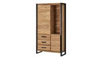 Gray & Jones Vitrine  Tierra Fuego One ¦ holzfarben ¦ Maße (cm): B: 110 H: 200 T: 42  - Möbel Kraft