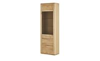 Woodford Vitrine  Dio ¦ holzfarben ¦ Maße (cm): B: 69 H: 209 T: 38  - Möbel Kraft