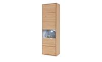 Woodford Vitrine  Dias ¦ holzfarben ¦ Maße (cm): B: 64 H: 206 T: 39  - Möbel Kraft