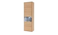 Woodford Vitrine  Dias ¦ holzfarben ¦ Maße (cm): B: 64 H: 206 T: 39  - Möbel Kraft