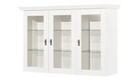 maison bleue Vitrinenaufsatz für Sideboard  Florian ¦ weiß ¦ Maße (cm): B: 171,3 H: 112 T: 48  - Möbel Kraft