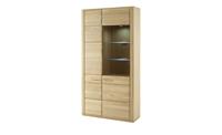 Woodford Vitrine  Dio ¦ holzfarben ¦ Maße (cm): B: 107 H: 209 T: 38  - Möbel Kraft