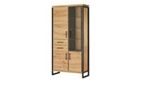 Gray & Jones Vitrine  Baltic Breeze One ¦ holzfarben ¦ Maße (cm): B: 100 H: 200 T: 41  - Möbel Kraft