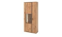 Woodford Kombi-Vitrine  Sania ¦ holzfarben ¦ Maße (cm): B: 90 H: 209 T: 37  - Möbel Kraft