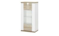 Primo Vitrine  Titan ¦ holzfarben ¦ Maße (cm): B: 66 H: 131 T: 42  - Möbel Kraft