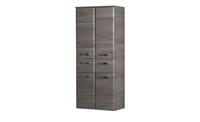 PELIPAL Halfhoge kast Quickset 328 Breedte 60 cm, metalen grepen, deurdemper, glasplateaus