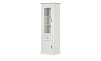 maison bleue Vitrine  Peru ¦ weiß ¦ Maße (cm): B: 69 H: 204 T: 42  - Möbel Kraft