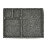 Kikkerland Felt Catch-All Tray 28.6 x 20 x 2 cm