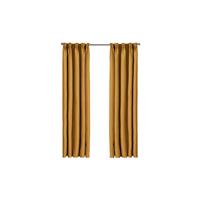 Larson Premium Gordijnen uxury Home Edition et Haken - 1.5 Meter - Oker Geel