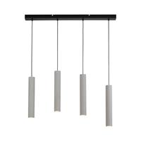 Paul Neuhaus Eton hanglamp met 4 betonkappen