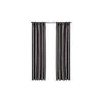Larson Premium Gordijnen uxury Home Edition et Haken - 3 Meter - Donkergrijs