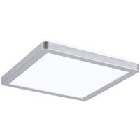 Paulmann 71007 P Atria Shine 11,2W 4000K 190x190 ch m K LED-plafondlamp LED 11.2 W Chroom (mat)