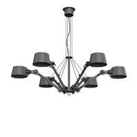 Tonone Bolt Chandeliers 6 arm Kroonluchter - Donkergrijs