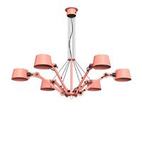 Tonone Bolt Chandeliers 6 arm Kroonluchter - Roze