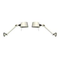Tonone Bolt Bed Sidefit met stekker Wandlamp Set van 2 - Lichtgrijs
