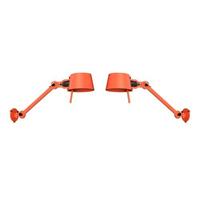 Tonone Bolt Bed Sidefit met stekker Wandlamp Set van 2 - Oranje