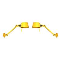 Tonone Bolt Bed Sidefit met stekker Wandlamp Set van 2 - Geel