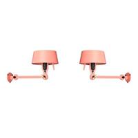 Tonone Bolt Bed Underfit met stekker Wandlamp Set van 2 - Roze