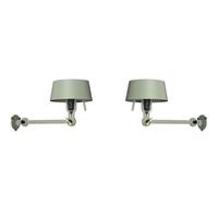 Tonone Bolt Bed Underfit Install Wandlamp Set van 2 - Groen