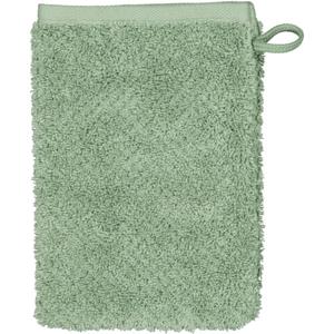 Cawö Handtücher Pure 6500 - Farbe: salbei - 443 Waschhandschuh 16x22 cm