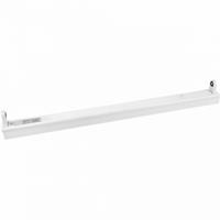 BES LED Led Tl Armatuur T8 - Aigi Dybolo - 60cm Enkel - Ip20 at Wit taal