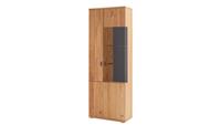 Woodford Kombi-Vitrine  Rosiro ¦ holzfarben ¦ Maße (cm): B: 75 H: 209 T: 37  - Möbel Kraft