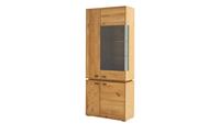Woodford Kombi-Vitrine  Moris ¦ holzfarben ¦ Maße (cm): B: 83 H: 202 T: 38  - Möbel Kraft